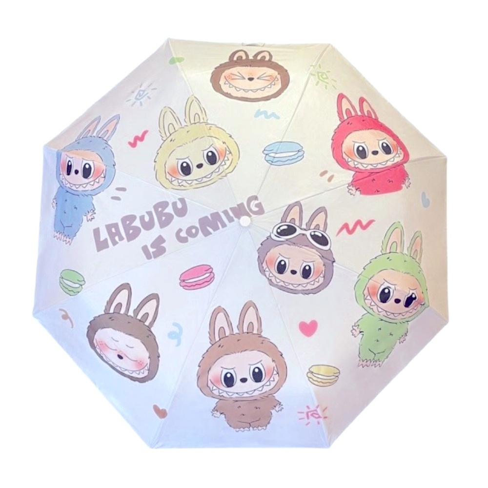 Labubu Macaron Umbrella
